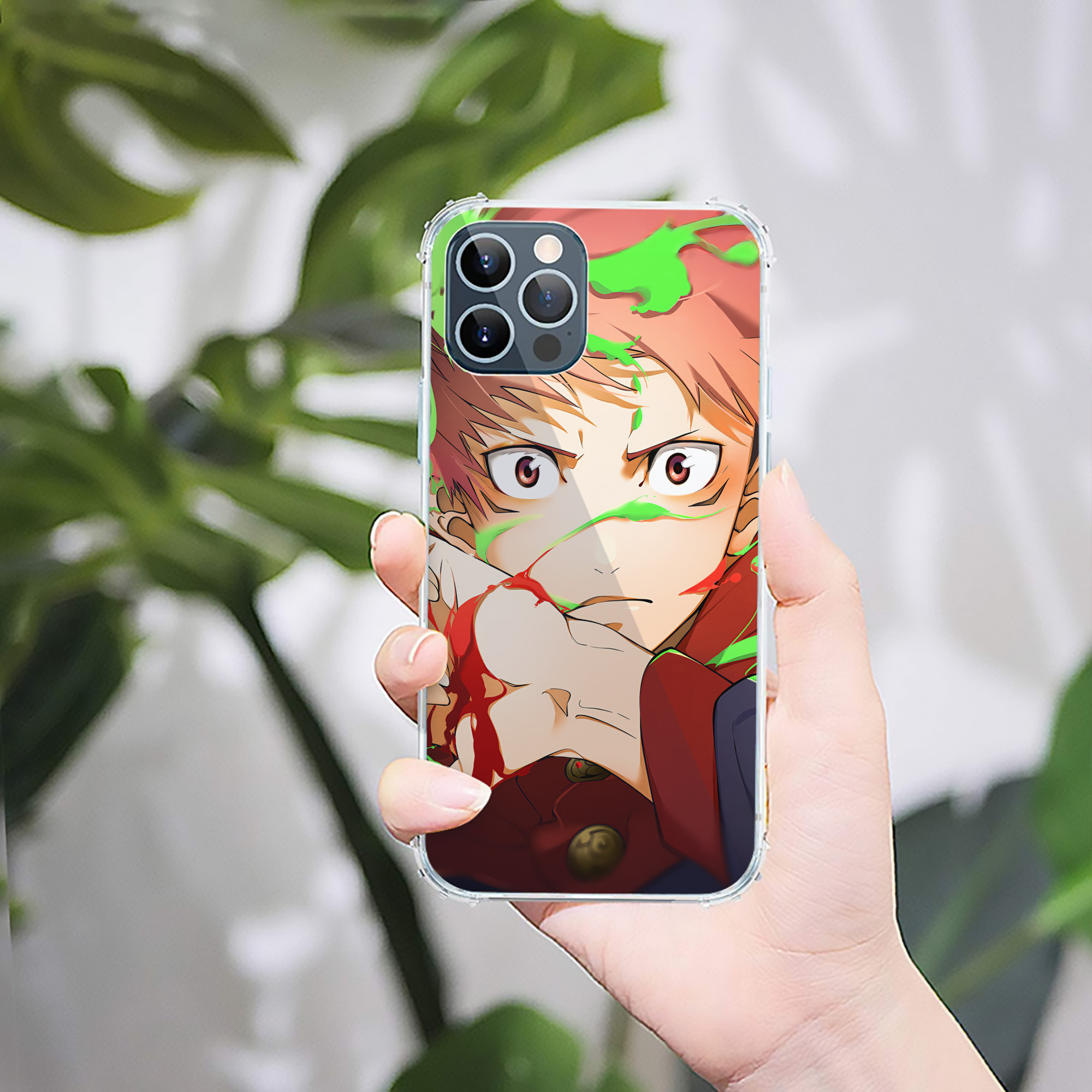 （画像用） SPY×FAMILY间谍家家酒 【iPhone 12シリーズ対応】透明スマホケース（クリアソフトケース）
